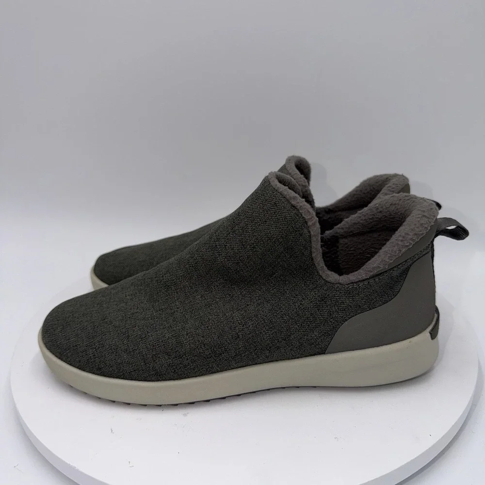Olukai Lipoa Ankle Sneaker Boot Womens Size 7 Green Slip On‎